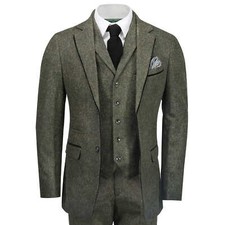 Tweed 3 Piece Suit for Mens