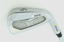 Ping S55 Yellow Dot 6 Iron Regular Steel Shaft Golf Pride Grip