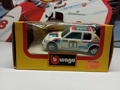 Bburago retro peugeot 205 - bburago,