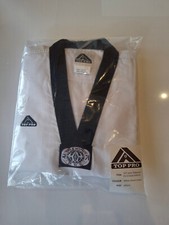 TOP PRO Taekwon-Do Dobok (Uniform/Suit), for Black Belts, WT/WTF, White