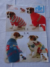 DOG COATS & HOODIES CROCHET &  KNITTING  PATTERN      DK
