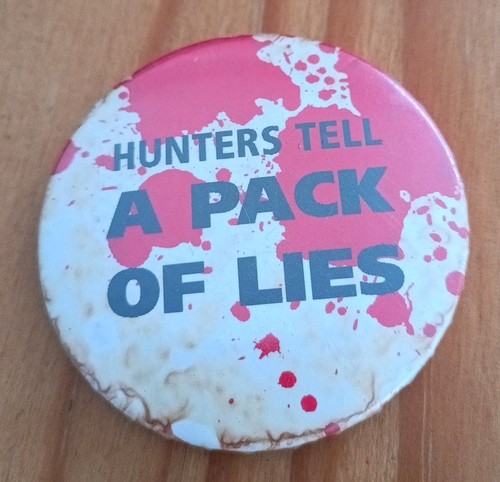 Vintage anti fox hunting - anti,
