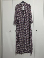 Zara Maxi Shirt Dress Size