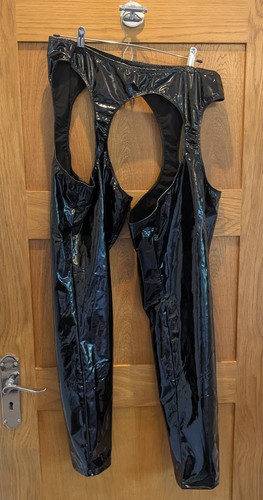 Iefiel black shiny vinyl - black,