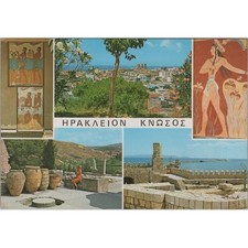 Postcard Heraklion Knossos