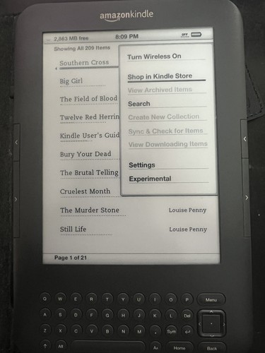 Amazon kindle keyboard - 6”,