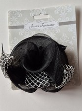 Flower Feather Hair Hat