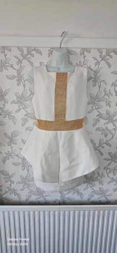 Aqua lobster peplum - aqua, by
