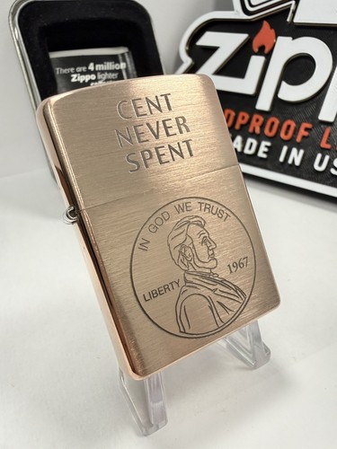Zippo solid copper - zippo, lighter