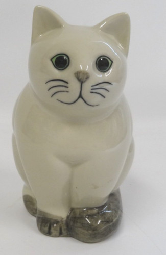 Quail pottery ceramic - pottery, cat