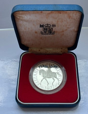 ~Simply Coins~ 1977 SILVER JUBILEE SILVER PROOF CROWN COIN BOXED
