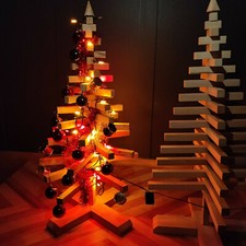 Wooden Christmas Tree For Home