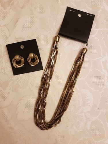 Chunky chain gold necklace - chain,