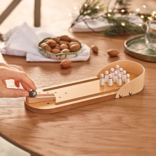 Mini wooden tenpin - mini, bowling
