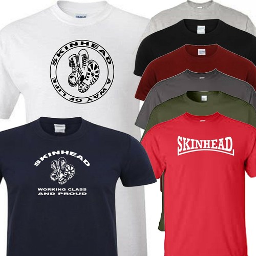Skinhead shirt working - t,
