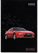 Toyota MR2 1999-2000 UK Market