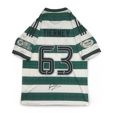 Signed Keiran Tierney Celtic Football Shirt 2025/26 With Photo Proof And COA