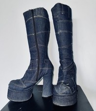 Vtg 90s Sz 9.5 10 Platform