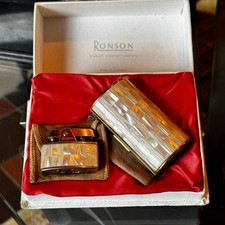Vintage Ronson Mother Of Pearl