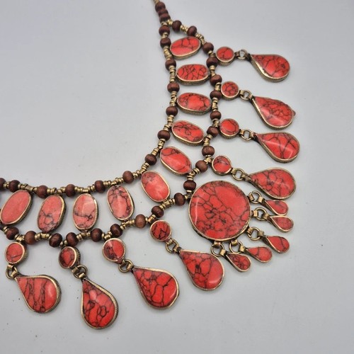 Vintage afghan kuchi necklace - vintage,