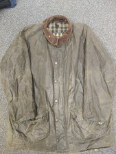 Barbour A123 Gamefair Wax Jacket Size C46/117 Cm