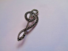 Silver and Marcasite Treble