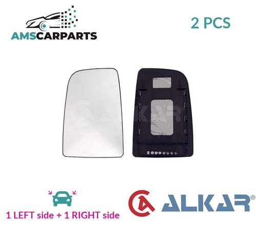 Rear view mirror - glass, pair