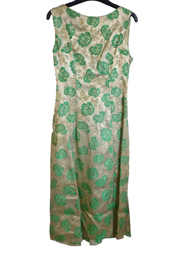 Vintage 1950s green rose - vintage,