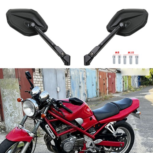 Side mirror black - 2x, view