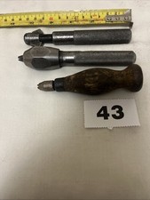 Vintage Pin Vices / Small Hand