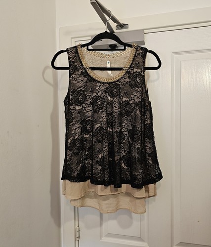 Blue vanilla black lace - lace, &