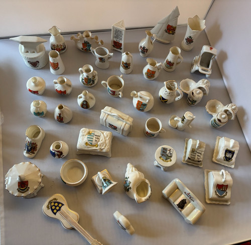 Job lot amazing crested ware - amazing,