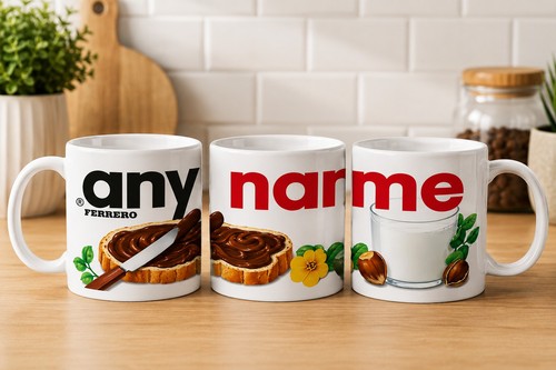 Nutella inspired personalised - nutella,