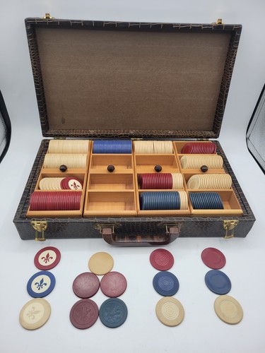 Vintage poker case - vintage,