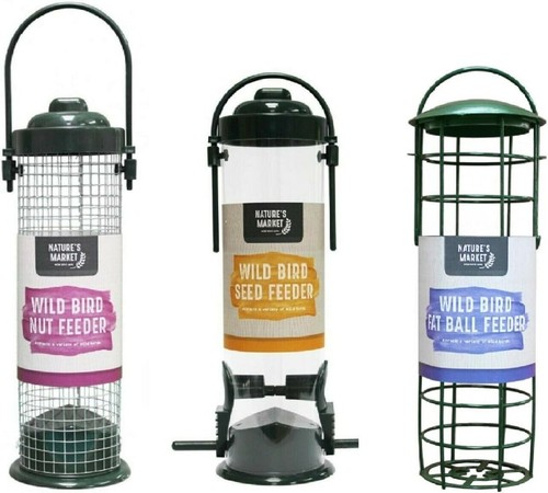Hanging bird feeder set - feeder,