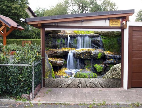 Moss stone n109 garage - stone,