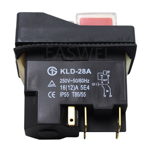 Electric off switch - on, for