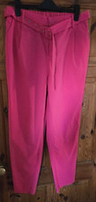 Ladies/Unisex 1XL Pink Trousers/Slacks New & Low Priced