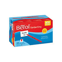 Berol handwriting pen blue - handwriting,