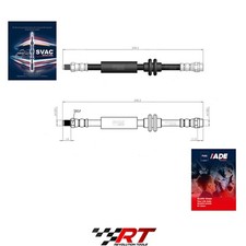 Brake Hose Fits Mercedes-Benz C Serie W202 S Serie W140 S Coupe C140  2024200148