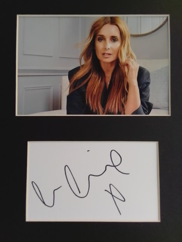 Louise redknapp autograph - louise,