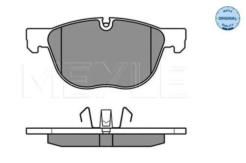 Brake pads front axle 025 - pads,