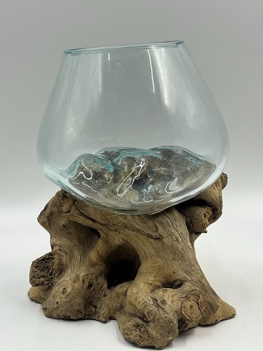 Large molten hand blown - blown, art