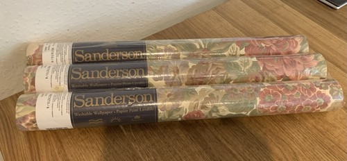 Vtg sanderson rose peony - rose,