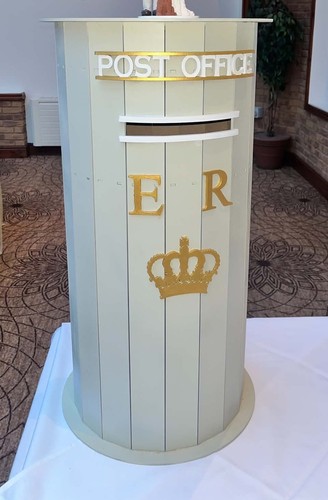 Large wooden wedding day card - large,