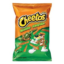 4 x CHEETOS Crunchy Jalapeno 226g - USA IMPORT BB: 30/03/26
