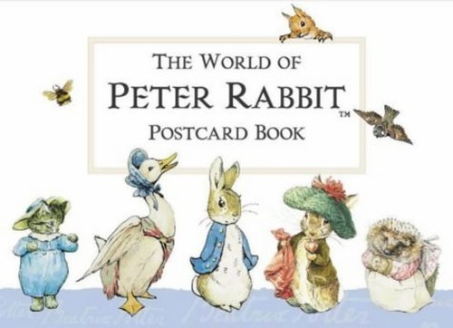 World peter rabbit postcard - of,