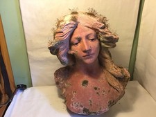 Antique Terracotta Bust Condition In Pictures Found In River Bank Whilst Fishing