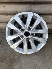 Genuine Volkswagen Vw T6 Highline Multivan 16” Clayton Alloy Wheel 7E0601025N