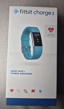 Fitbit Charge 2 Blue With Box And Charger